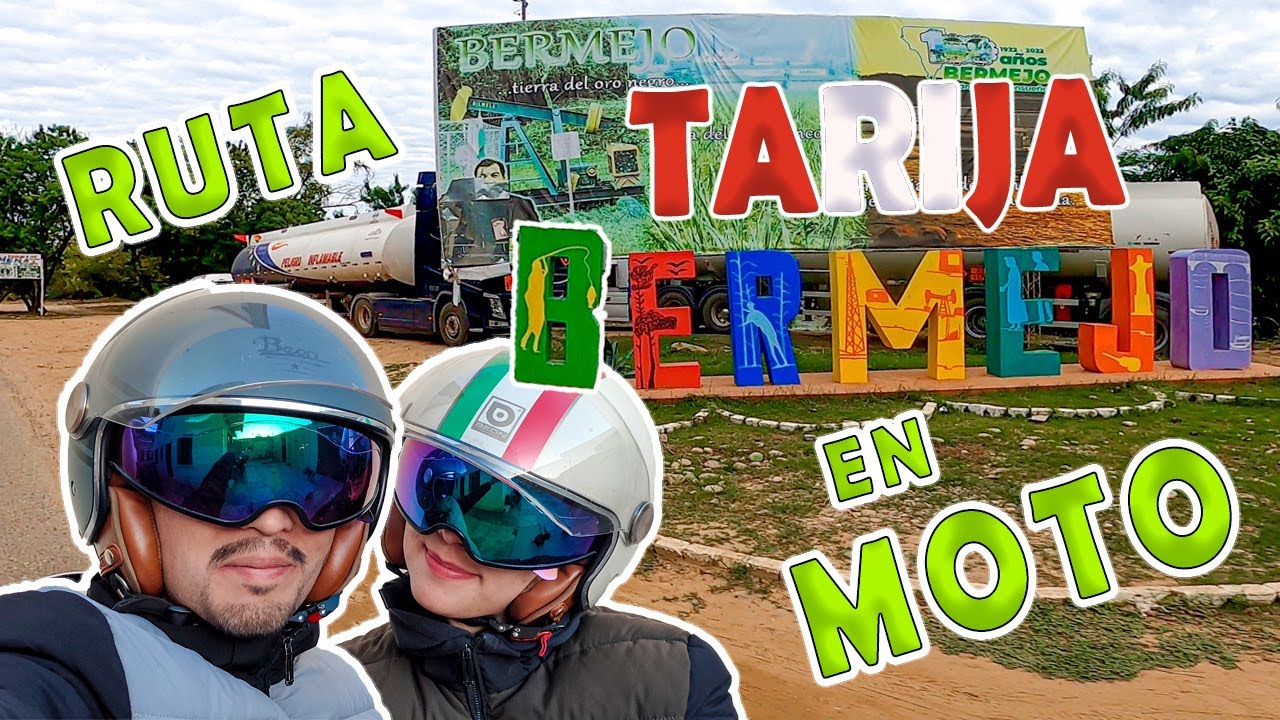 🤩Ruta TARIJA - BERMEJO en MOTO🏍️ llegamos al punto Sur más extremo de Bolivia🤩🏍️🎉🛣️🤗