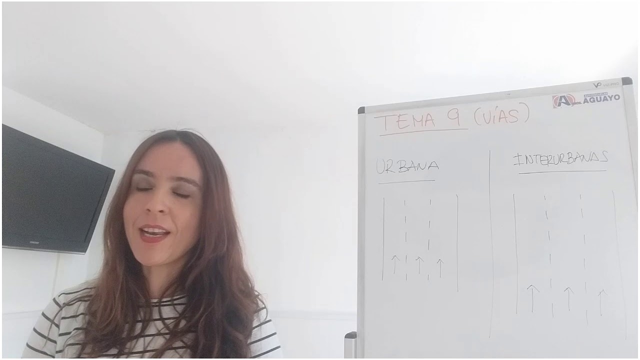 (TEMA 9 - VÍAS I PARTE)CURSO INTENSIVO TEÓRICO PERMISO B