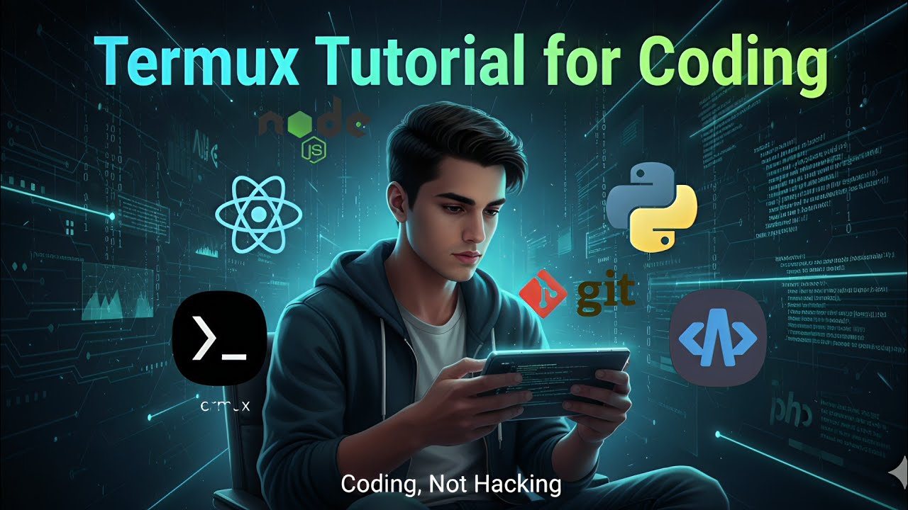 Termux Tutorial for Coding: Full Setup, useful Commands & Acode Integration