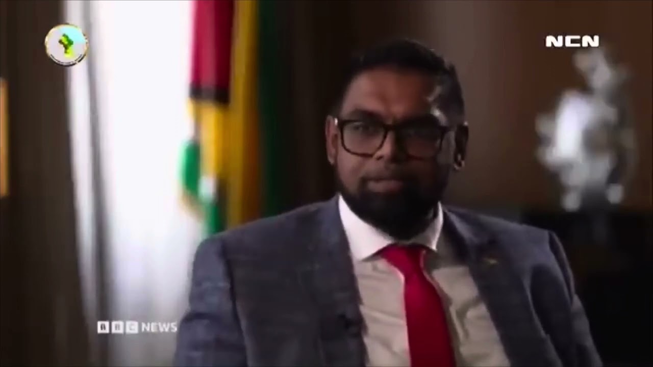 President of Guyana bowled out BBC hard-talk presenter on climate issues