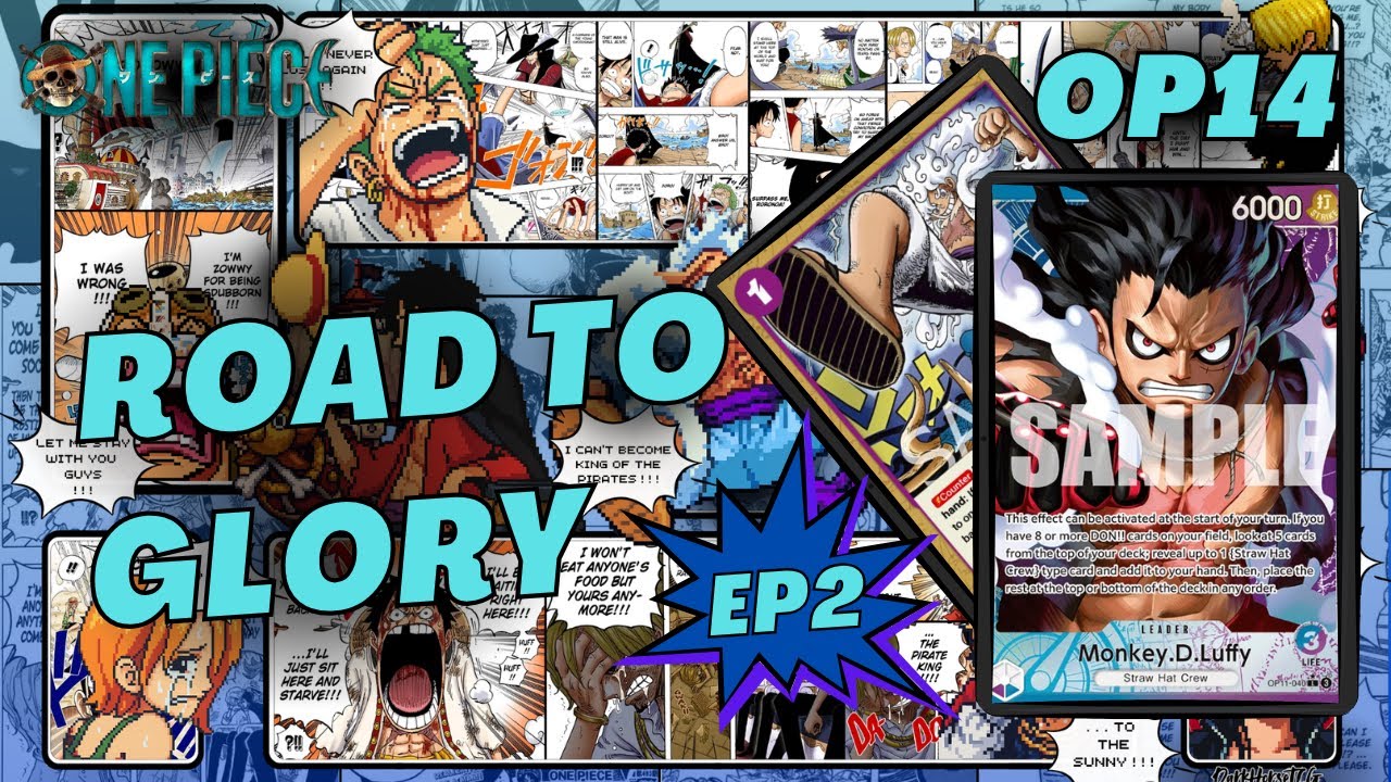 [OP14] - Road to #1 UP Luffy player in the *WORLD* Ranked Gameplay [EP2]