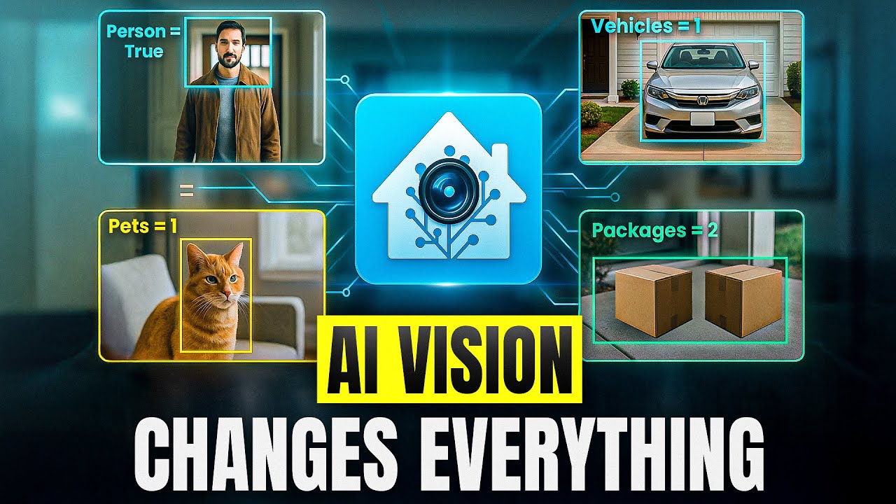 Next-Level Home Automation! Your home can now see AND think with Home Assistant!