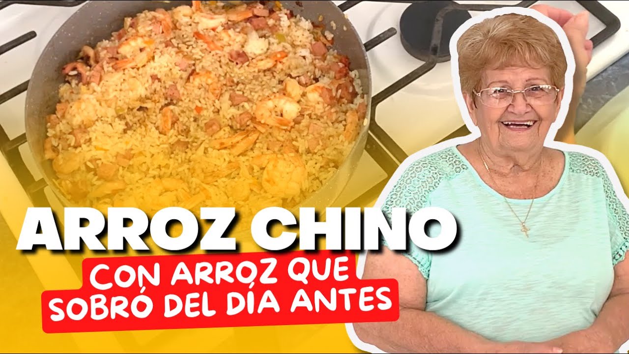 UN ARROZ CHINO CON EL ARROZ BLANCO QUE TE SOBRÓ