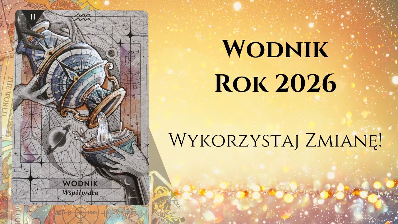 ♒️ WODNIK ROK 2026: Wykorzystaj Zmianę! ♒️#theunknownpath #horoskop