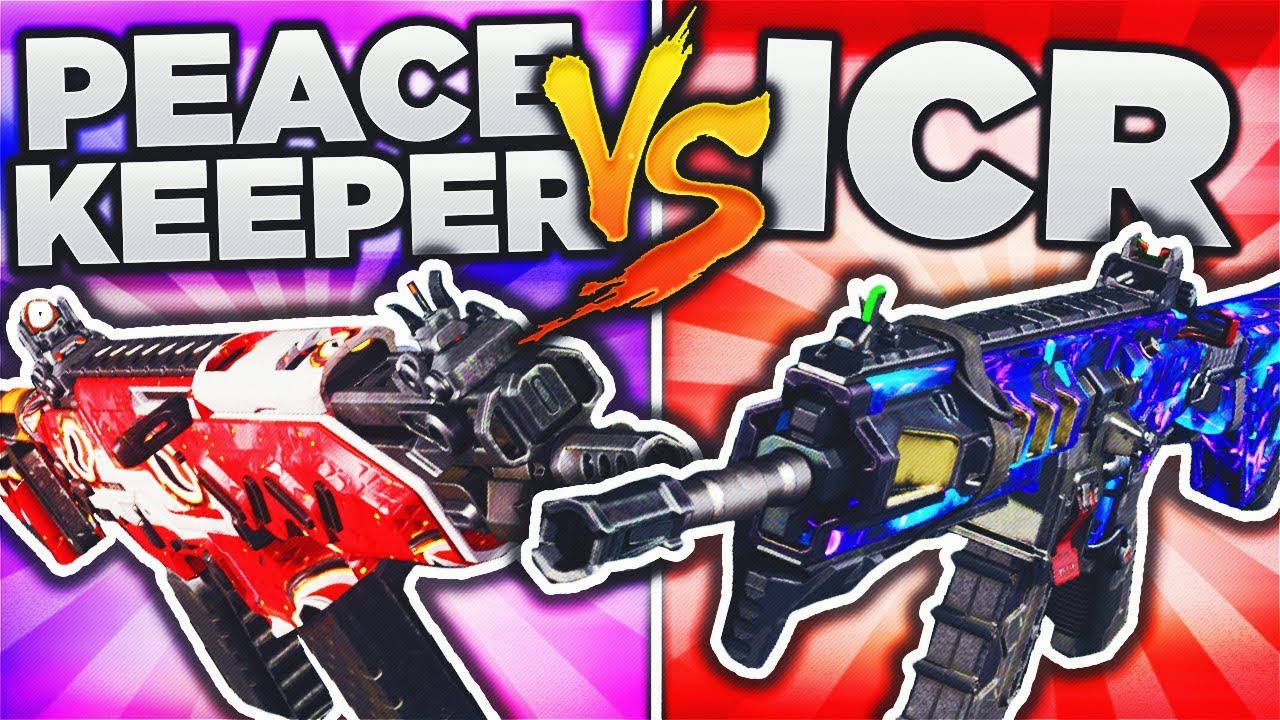 PEACEKEEPER vs ICR-1! (BO3 DLC WEAPON FACE OFF) BLACK OPS 3 DLC WEAPON SUPPLY DROP OPENING!
