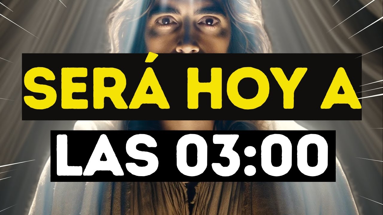 🕊️DIOS TE DICE HOY: HIJO, ESTO ES SOLO PARA TI 💌 LO QUE TE OCURRIRÁ ES...😱✝️