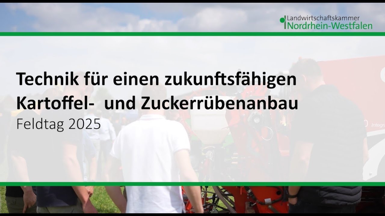 Technik für einen zukunftsfähigen Kartoffel- und Zuckerrübenanbau
