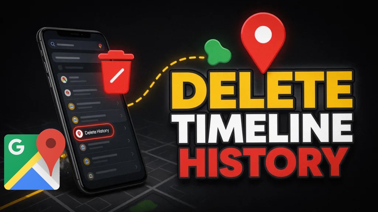How To Delete Google Maps Timeline History