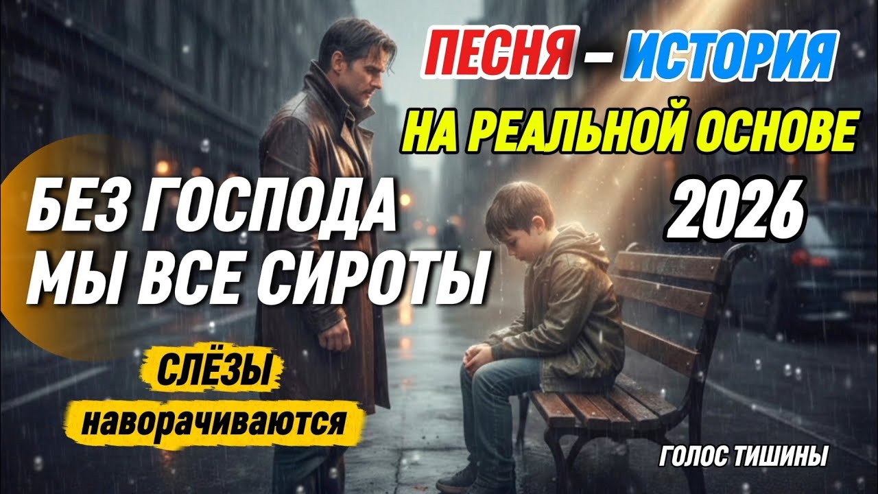 ПЕСНЯ КОТОРАЯ ТРОНЕТ ДО СЛЕЗ (ИСТОРИЯ  СИРОТЫ МАЛЬЧИКА У ДОРОГИ) 🕯️ГОЛОС ТИШИНЫ.