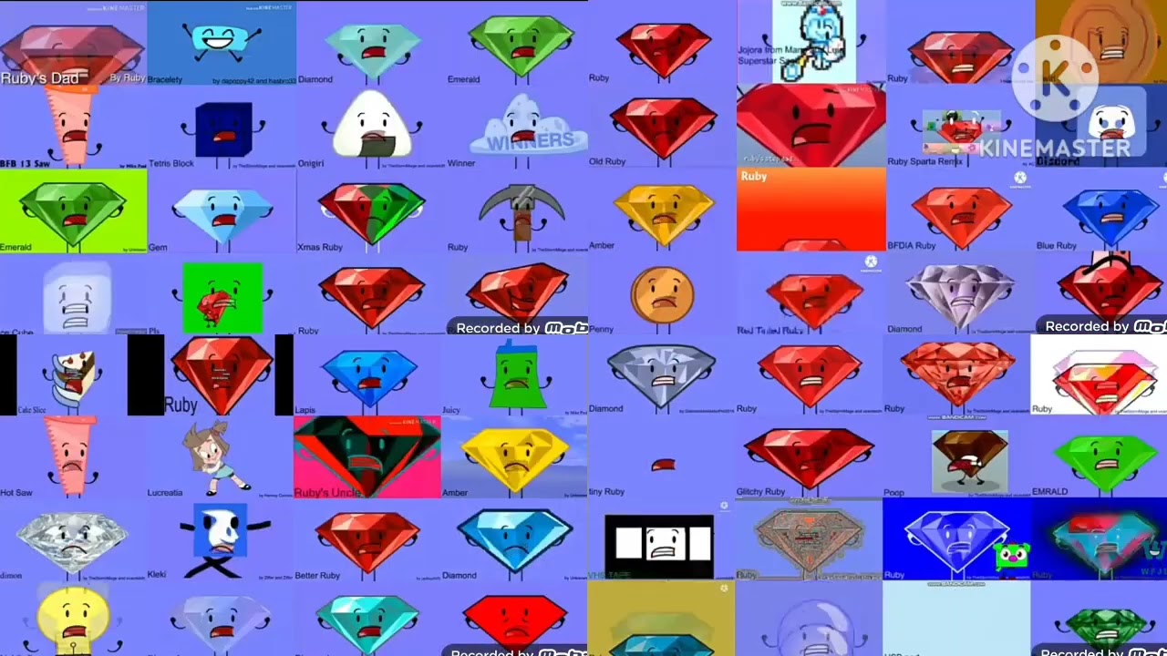 (REMAKE) 64 BFDI Auditions