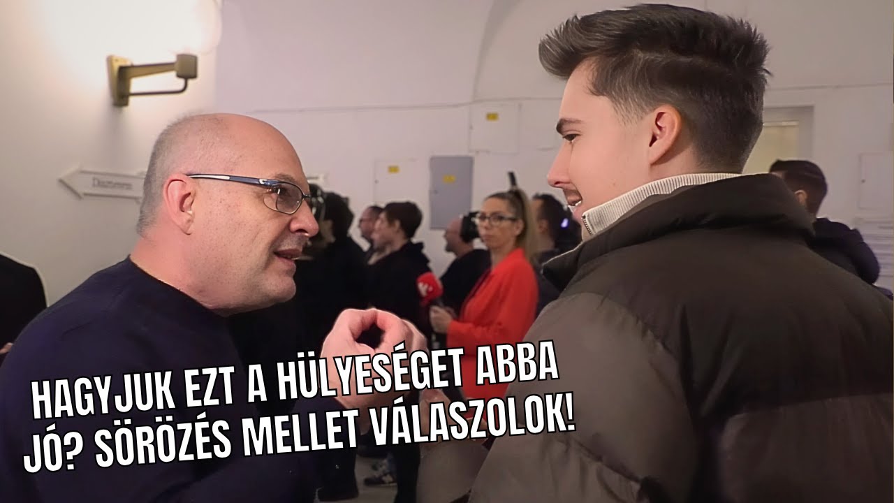 Az M1 riportere teljesen kiborult a kérdéseim miatt, zavart okoztam a propagandagépezetben