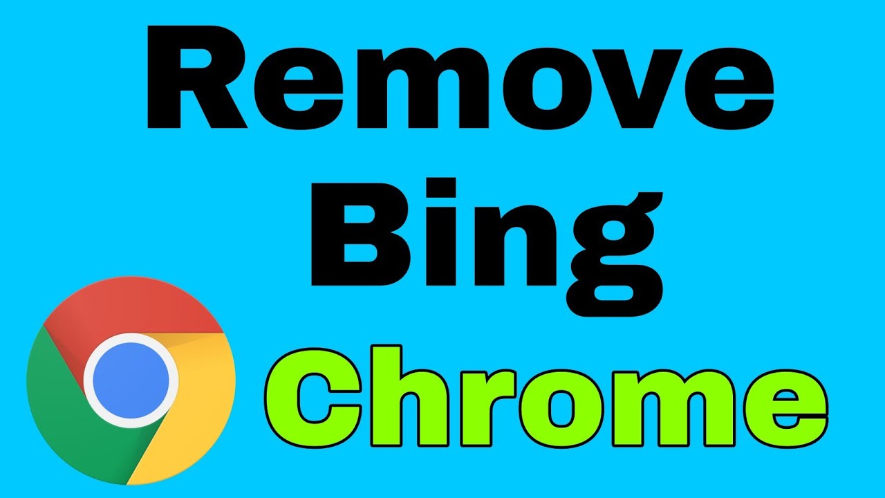 How to Fix Google Chrome Search Engine Changing to Bing | Remove Bing Search