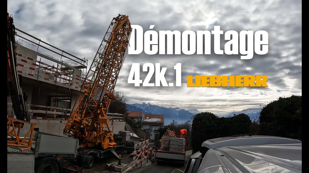 Liebherr 42k.1 | D&eacute;montage
