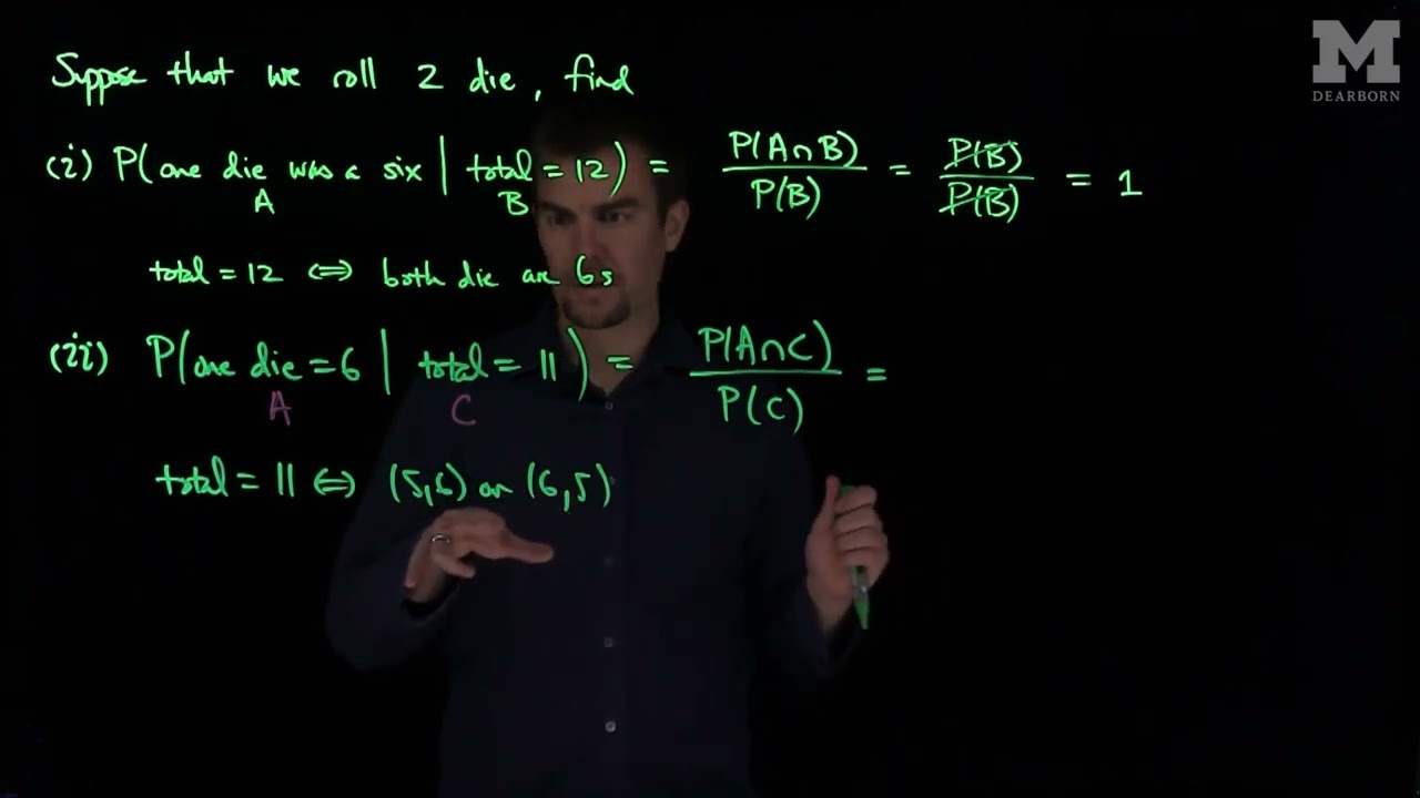 Conditional Probabilities: Examples