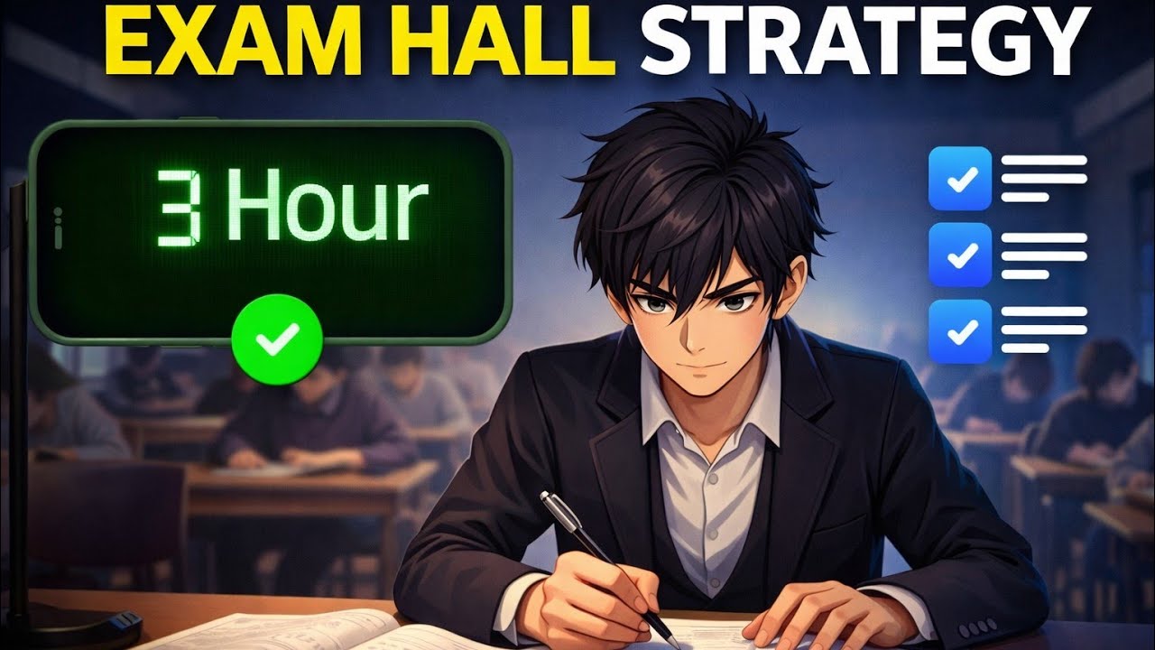 6 Exam Hall Secrets to Score 95%+ (Time Management Strategy) | Studify