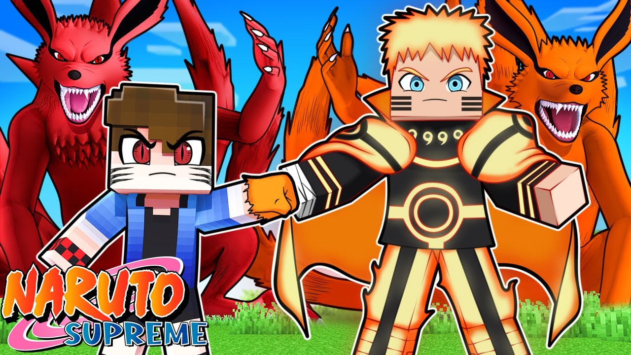 Minecraft : NARUTO SUPREME - O PODER da FAMÍLIA KURAMA ! Ep 4