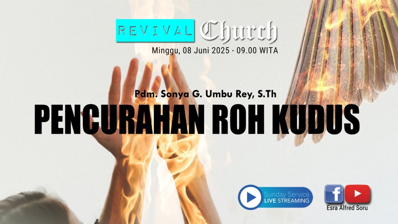 IBADAH ONLINE GKIN REVIVAL KUPANG || 8 JUNI 2025 || 09.00 WITA || PDM. SONYA G. UMBU REY, S.TH