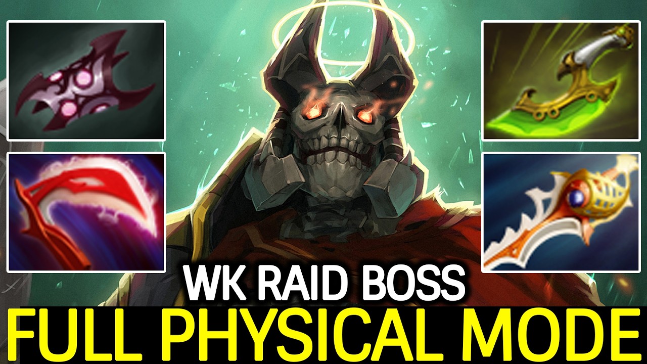Wraith King &mdash; машина для критов: физический монстр Dota 2