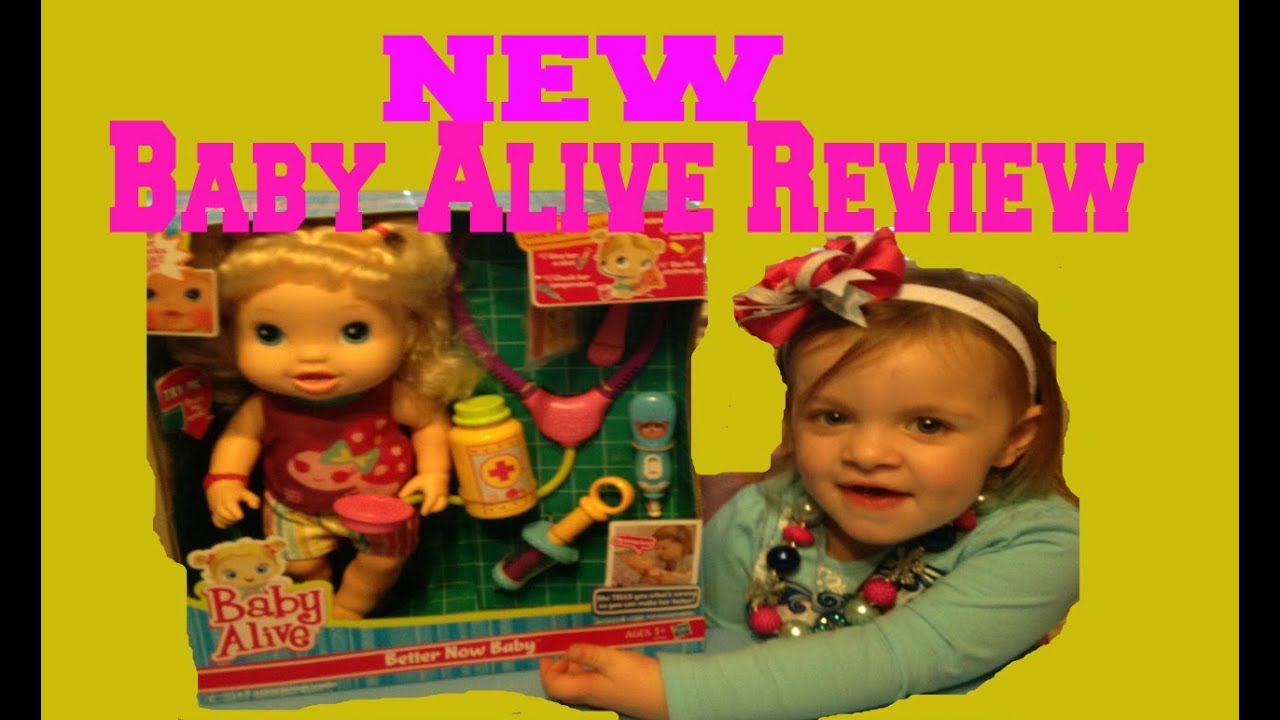 Baby Alive Better Now Baby Doll Review!