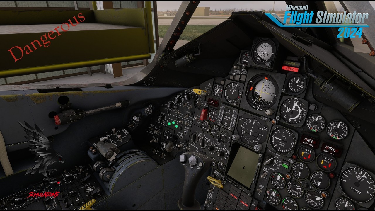 Essential Instrument Checkout in the Blackbird Simulations' SR-71A Habu for MSFS 2024