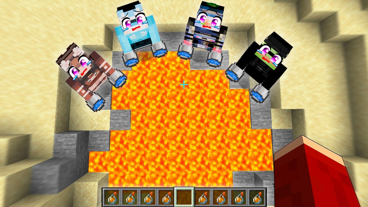 Minecraft, maar als IK DOOD ga VERLIEZEN mijn VRIENDEN!