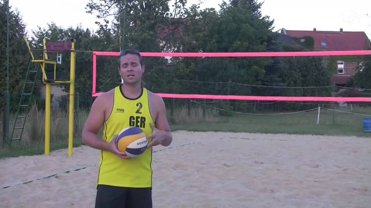Aufschlagtaktik im Beachvolleyball Tipps und Tricks Aufschlag Angabe