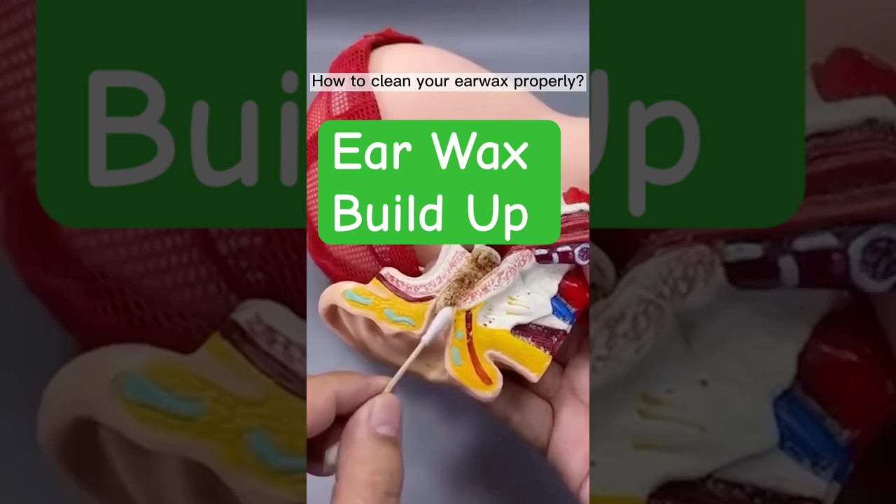 How To Clean Ear Wax Properly #shorts