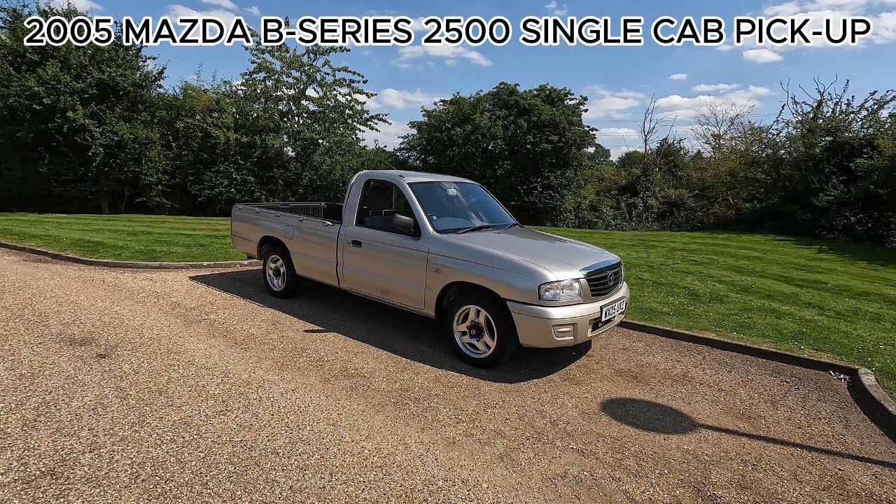 2005 MAZDA B SERIES 2500 SINGLE CAB PICK UP