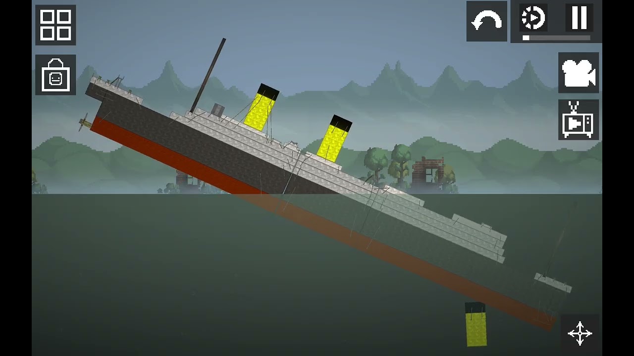 Titanic sinking 
