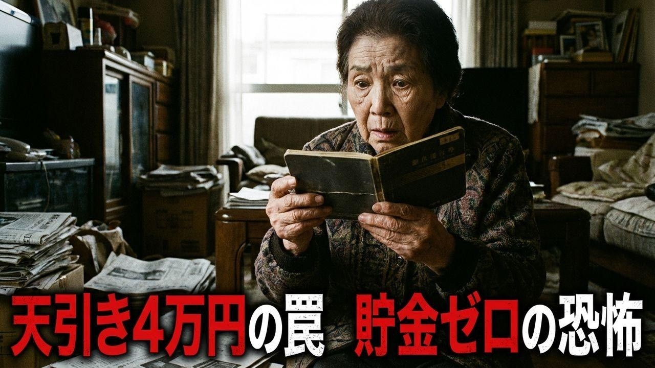 年金月23万で貯金のはずが…天引き4万の絶望。72歳主婦が直面した老後破産の真実