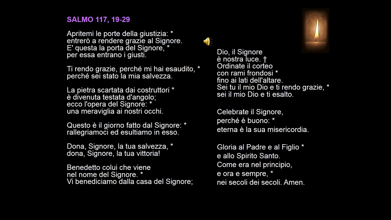 Ora Media III Domenica di Quaresima 8mar026