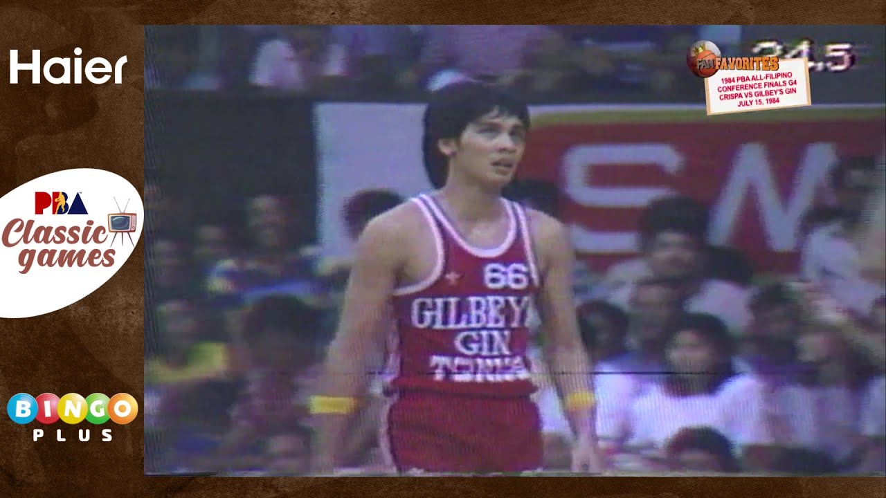 #PBAClassicGames: Финал Кубка Филиппин 1984 года | CRISPA VS. GILBEY'S (15 июля 1984 г.) &mdash; 4-я че...