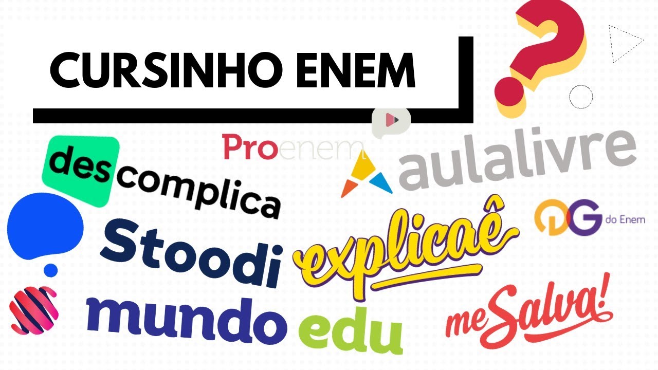 Qual cursinho/plataforma escolher para estudar para o ENEM 2019?