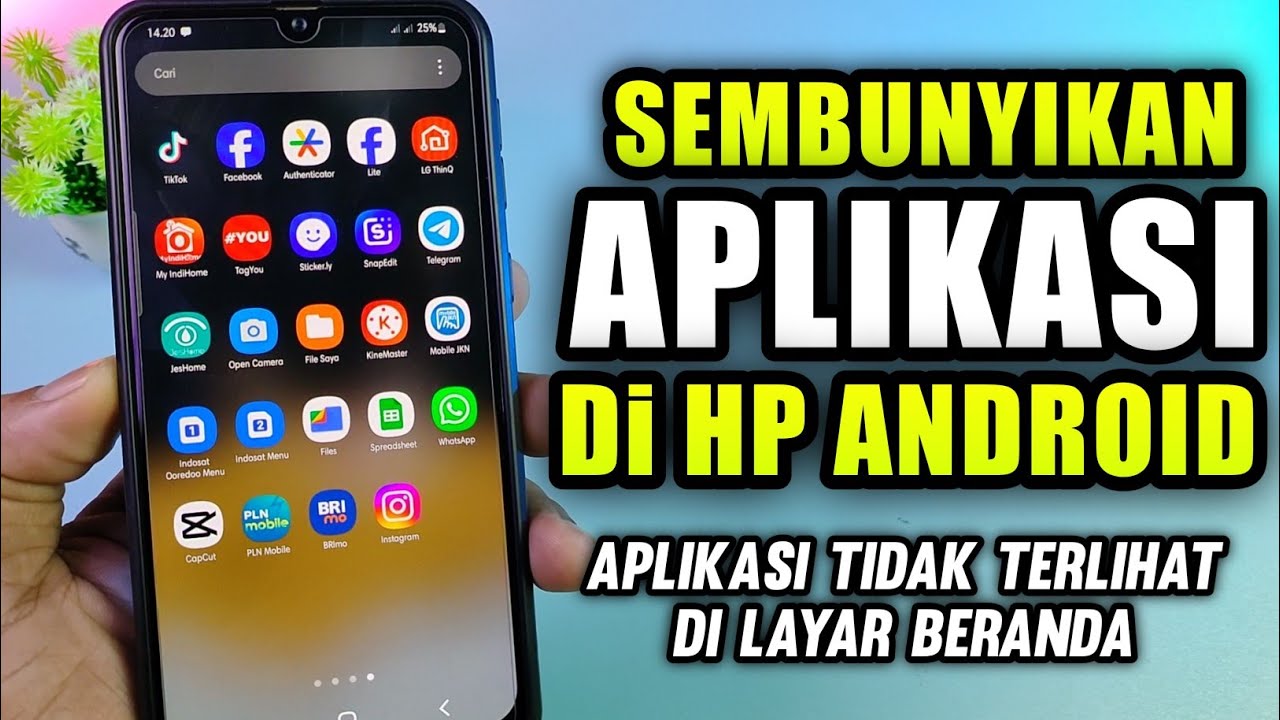 Cara menyembunyikan Aplikasi di hp android agar tidak terlihat