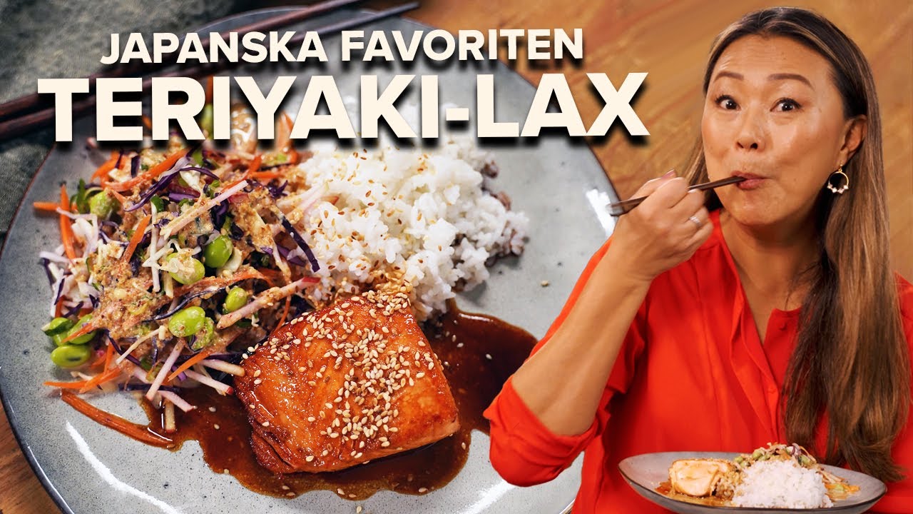 Japansk lax på nolltid – snabbt, enkelt & magiskt gott  🍚🥢