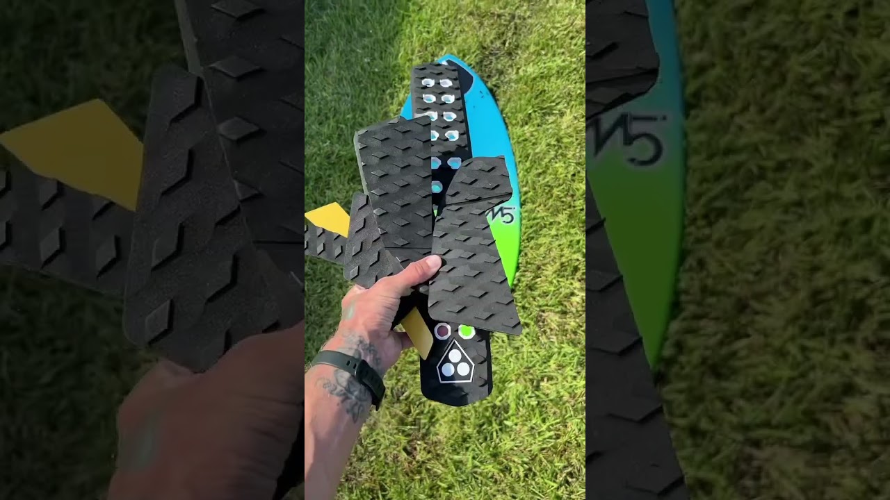 New skimboard pads & waxing  ASMR