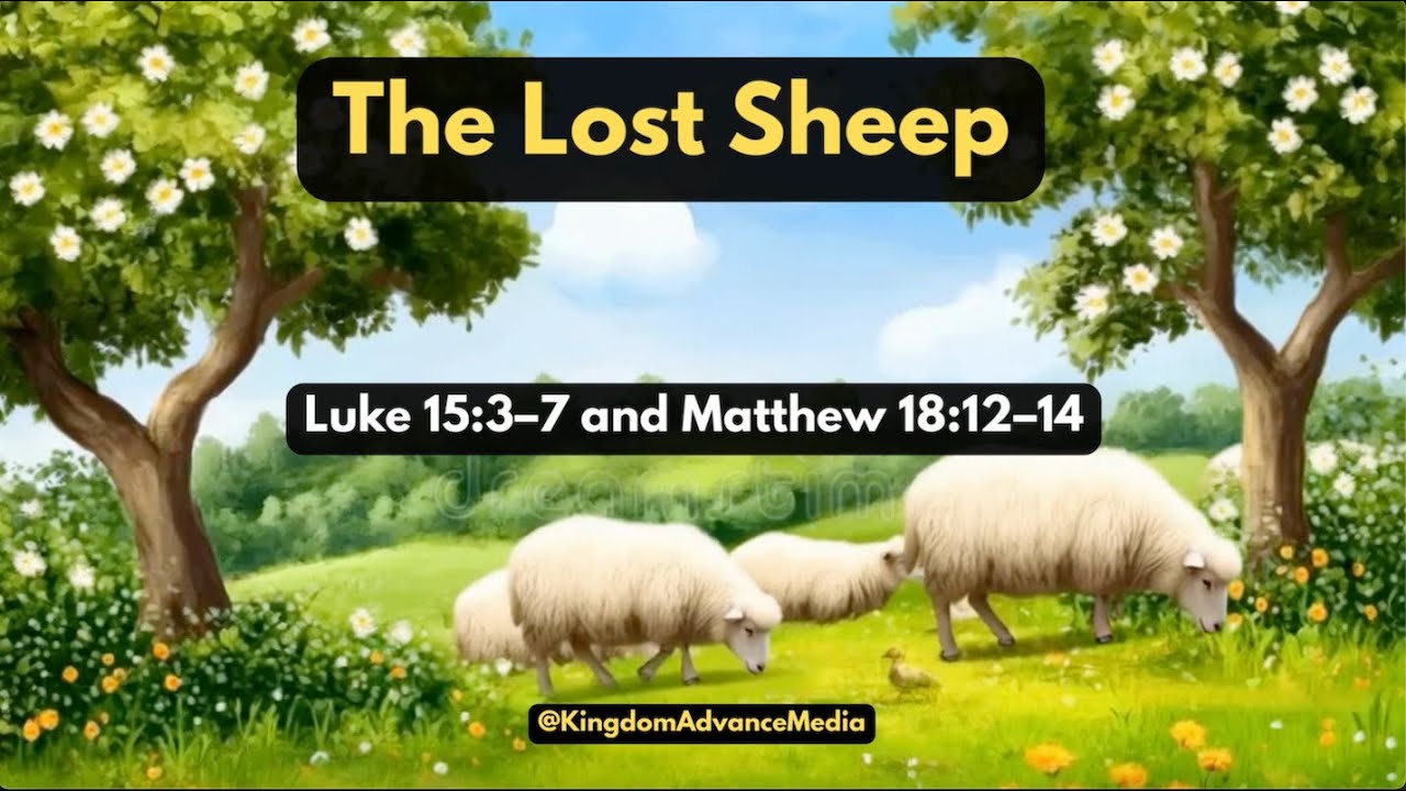 99 Safe, 1 Missing! #thelostsheep #parableofjesus #lostbutfound #animated #eternallove