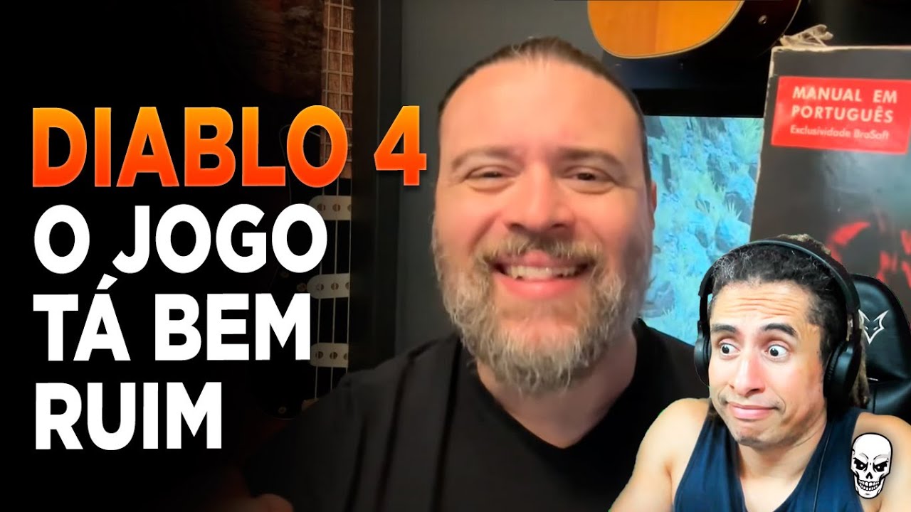 DIABLO 4 - O JOGO TÁ BEM RUIM - ZEUS REAGE