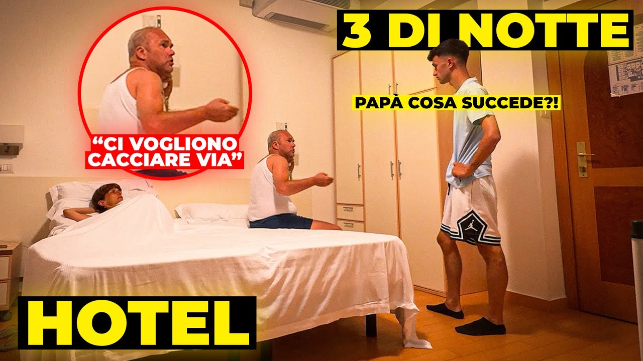 CACCIATI dall' HOTEL alle 3 DI NOTTE.. SCHERZO ai MIEI GENITORI! *VACANZE VLOG*