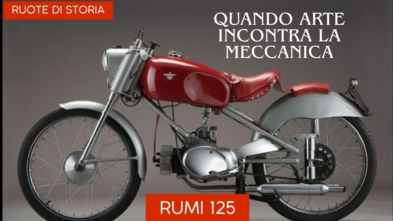 Rumi 125: quando la moto &egrave; arte.