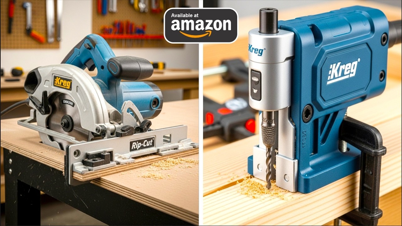 20 Nouveaux Outils Kreg Incroyables Pour Le Travail du Bois Sur Amazon