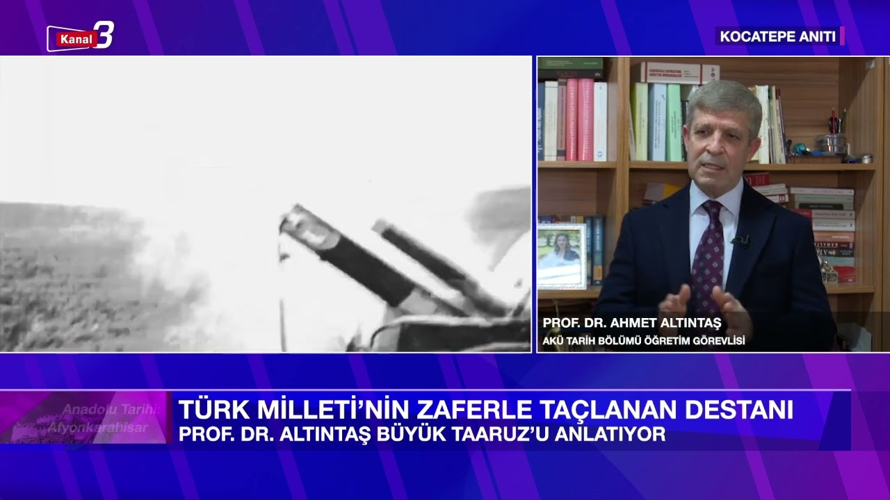 ANADOLU TARİHİ AFYONKARAHİSAR - KOCATEPE ANITI | 07.03.2024