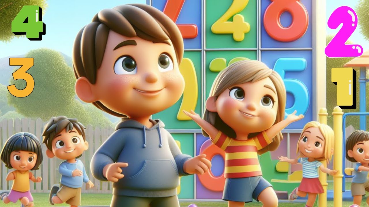 The Best Counting Song for Toddlers  #youtubekidschannel #bestyoutubevideos #123song #countingsongs