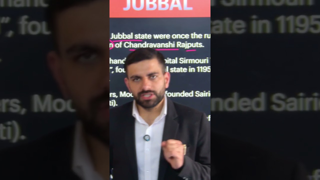 Jubbal &ndash; The princely pride of Himachal 🏔️👑