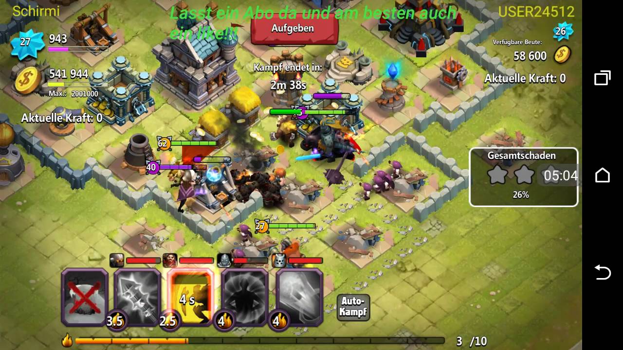 Clash of Lords Ehrenkampf #3 Ringe Farmen
