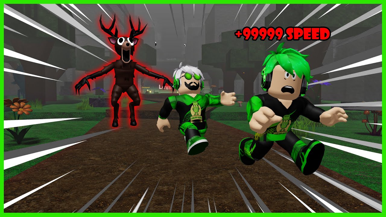 Darlung & Wak Darlung Latih Kecepatan Lari Demi Kabur Dari Rusa 99 Nights In The Forest Di Roblox