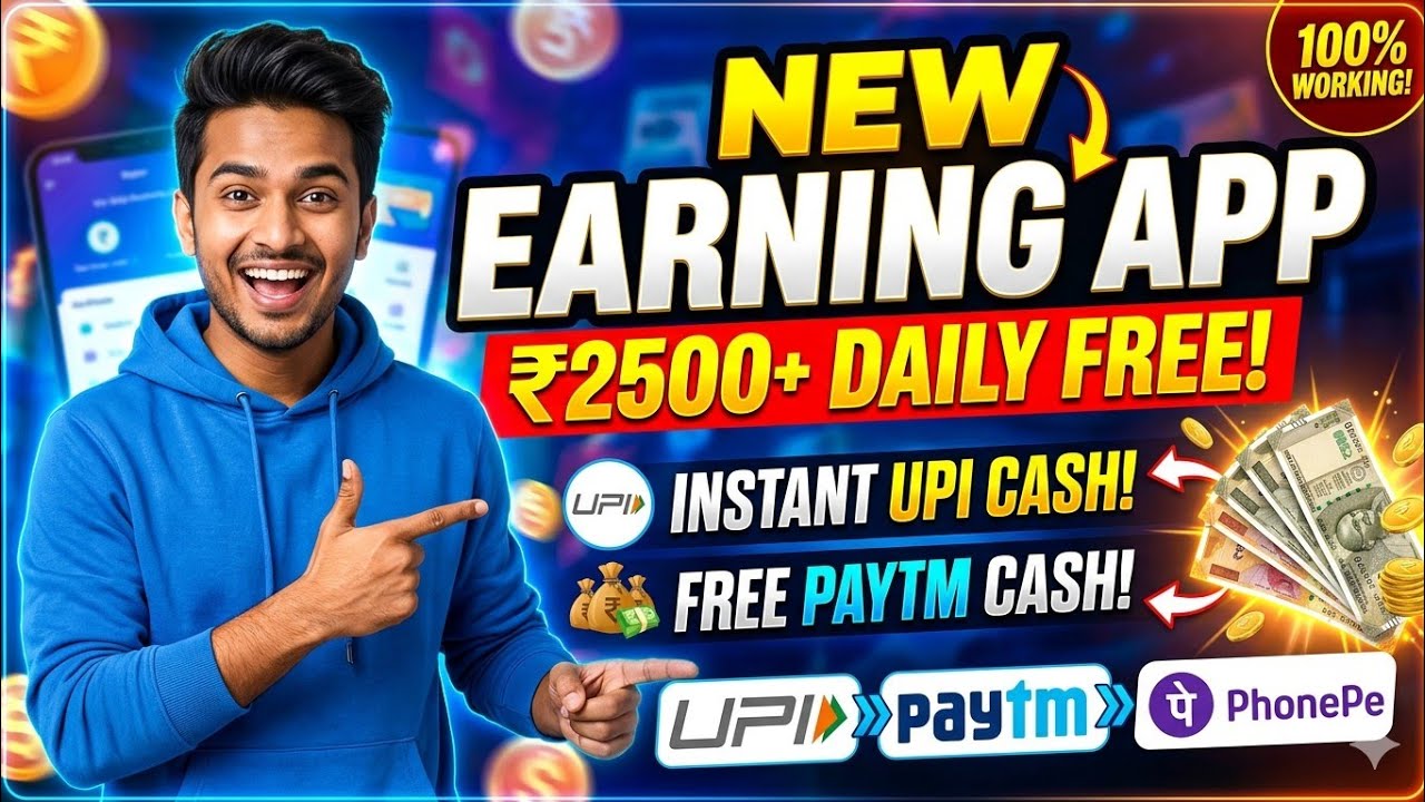 New Earning App | Earning App |Online Earning App 2026 | Best Earning App |Free Upi Earning App 2026