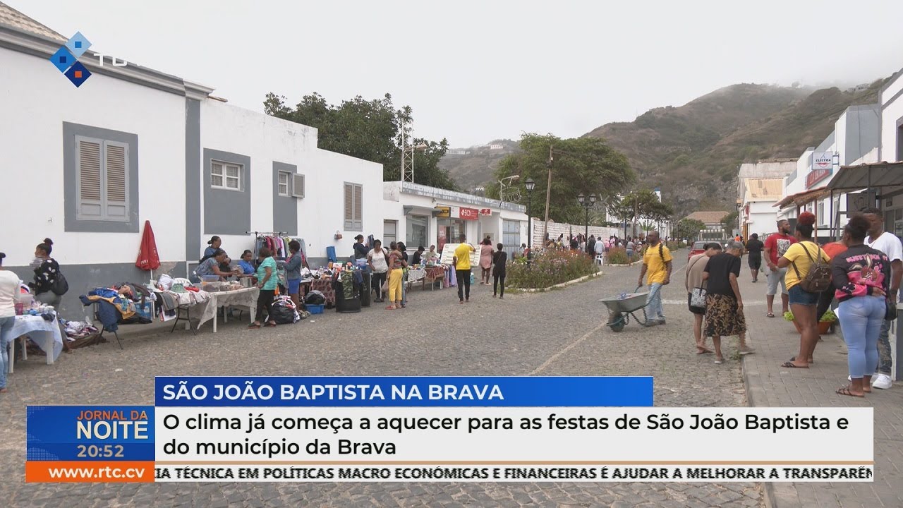 O clima já começa a aquecer para as festas de São João Baptista e do município da Brava