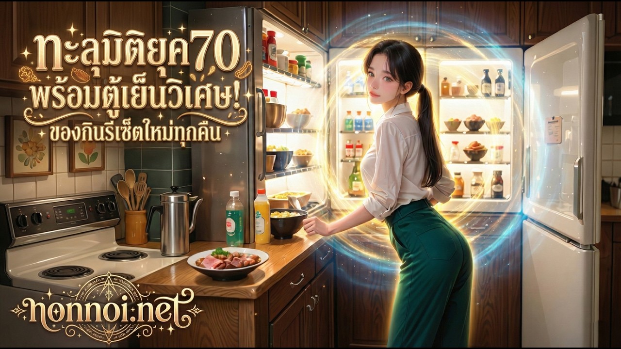 [นิยายเสียงแปล] ทะลุมิติยุค70 พร้อมตู้เย็นวิเศษ! ของกินรีเซ็ตใหม่ทุกคืน