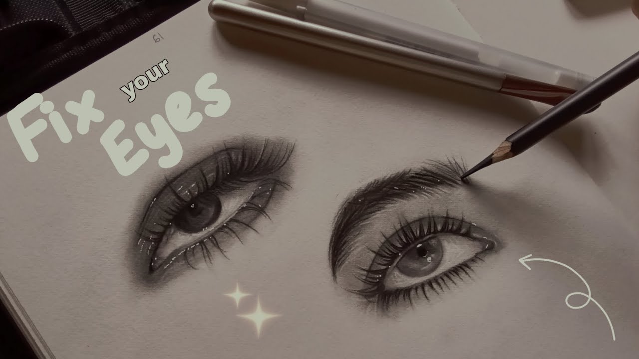 How to draw realistic eyes? PART TWO